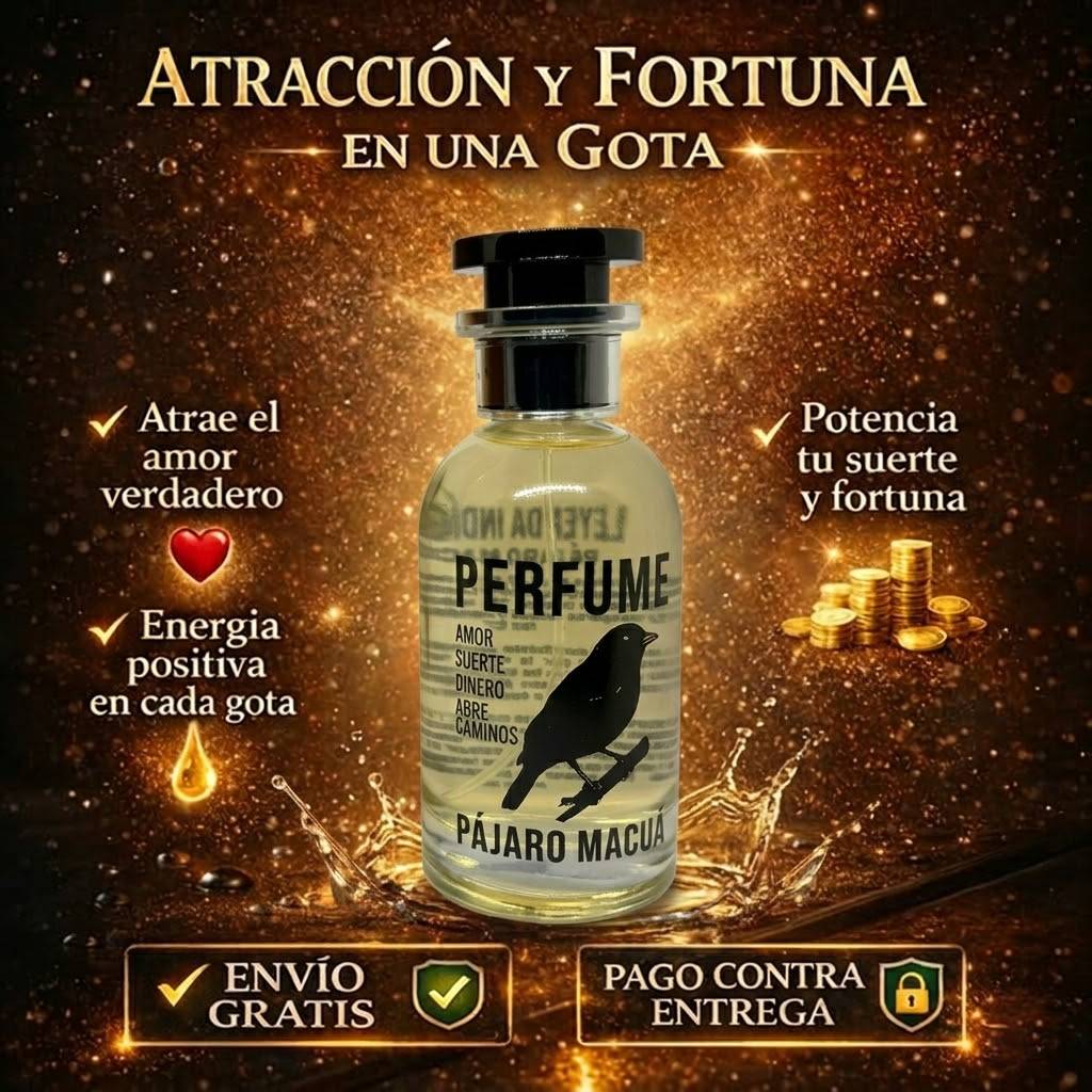 Loción Pájaro Macuá Original: El Secreto para Atraer Prosperidad y Amor